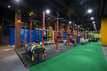 黑龍江大慶健身房加盟店裝修風格展示